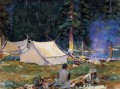 Camping at Lake OHara John Singer Sargent